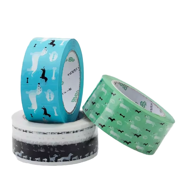 Printable Thermal Transfer BOPP Tape - CMYK Pantone Color Matching for Branding